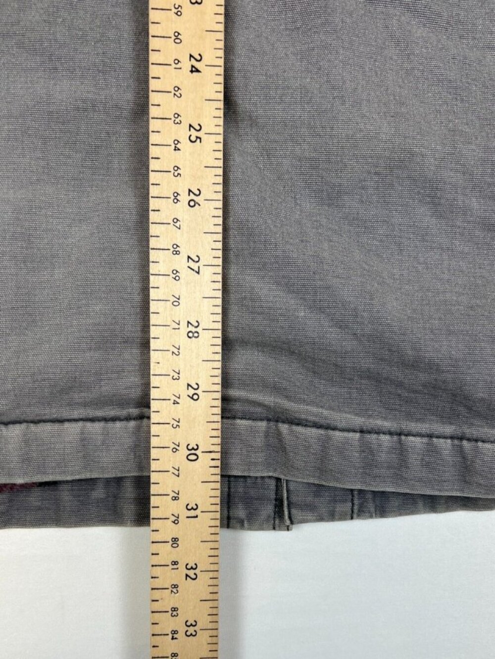 Carhartt Men XL Regular Rugged Flex Blanket Lined Shirt Jacket Shadow Gray Snap - Picture 8 of 11